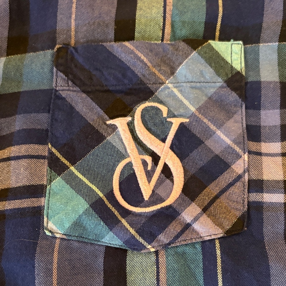 Victoria's Secret Flannel Pajama Set XS - Picture 7 of 11